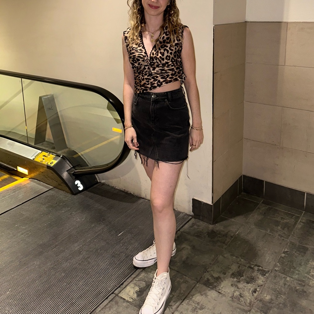 Leopard Print Top